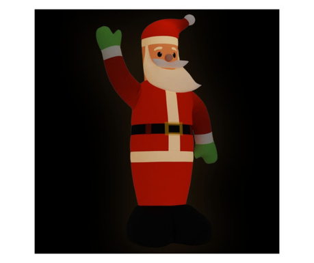 Nafukovací Santa Claus s LED diodami 370 cm