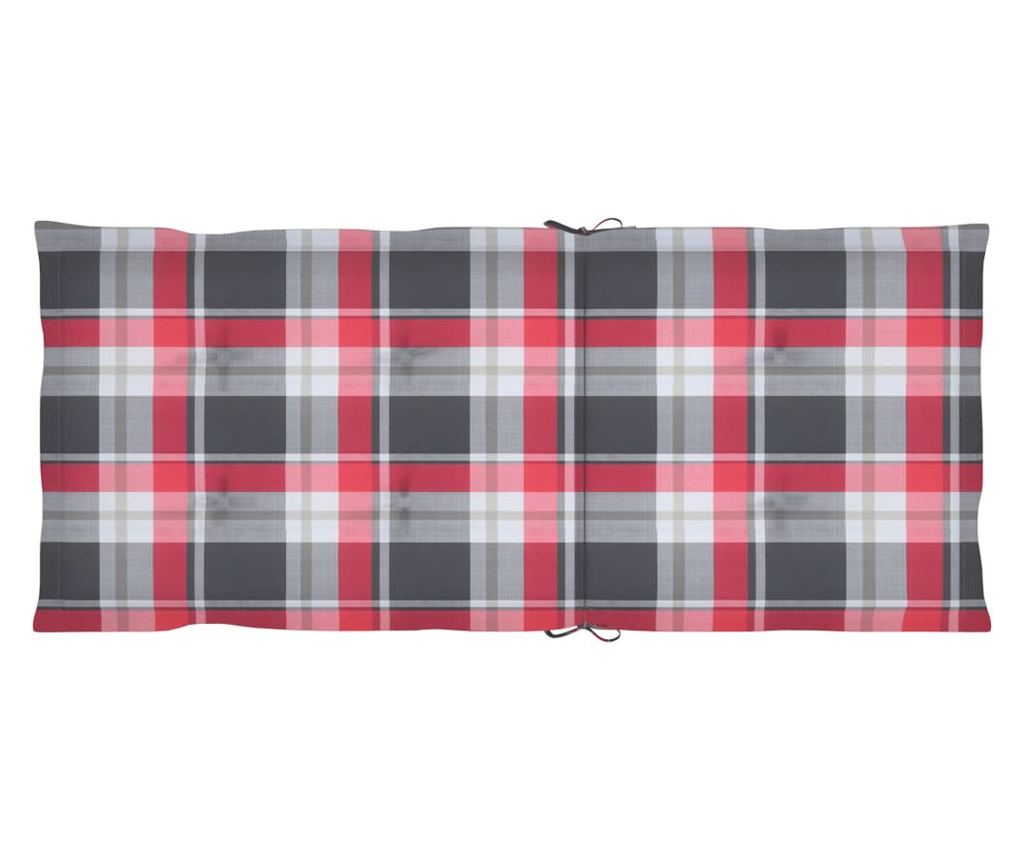 Сгъваеми градински столове с възглавници, 3 бр., Масивна акациева дървесина - 8