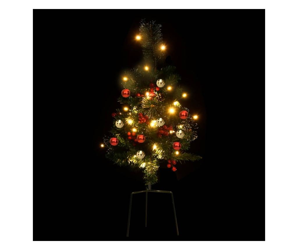 Umetne LED božične drevesca za pot 2 kosa 76 cm PVC - 5