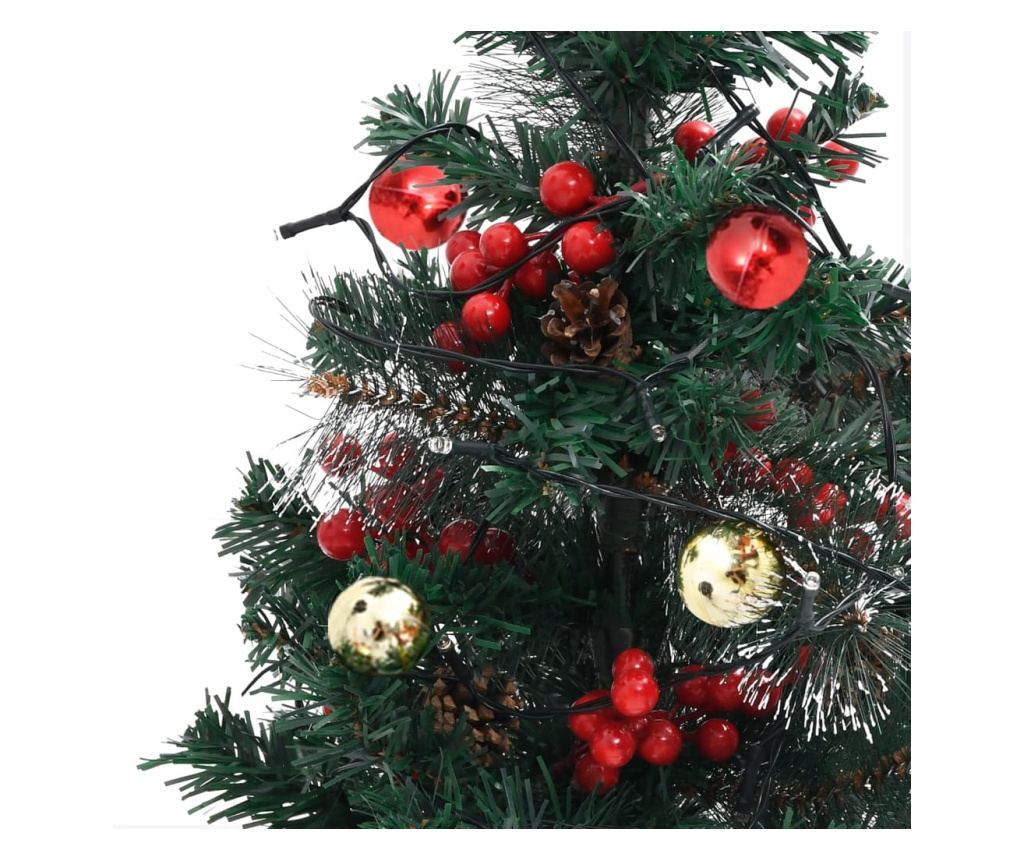 Umetne LED božične drevesca za pot 2 kosa 76 cm PVC - 7