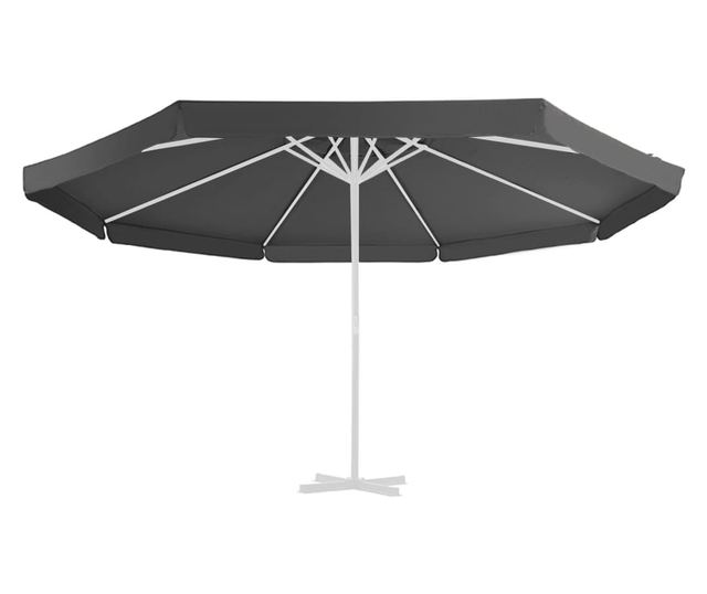 Zamjenska tkanina za vrtni suncobran 500 cm antracit