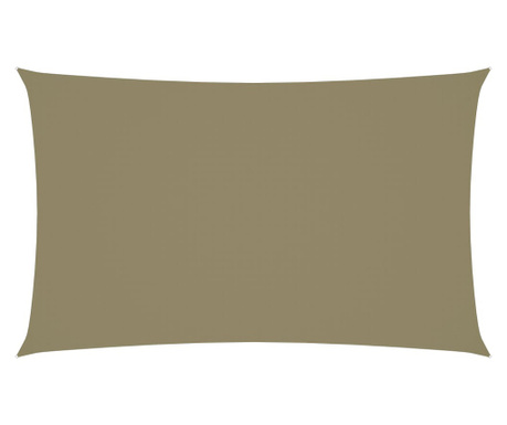 Платно-сенник, Оксфорд текстил, правоъгълно, 3x6 м, бежово