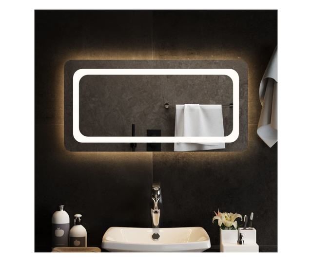 LED kupaonsko ogledalo 80x40 cm