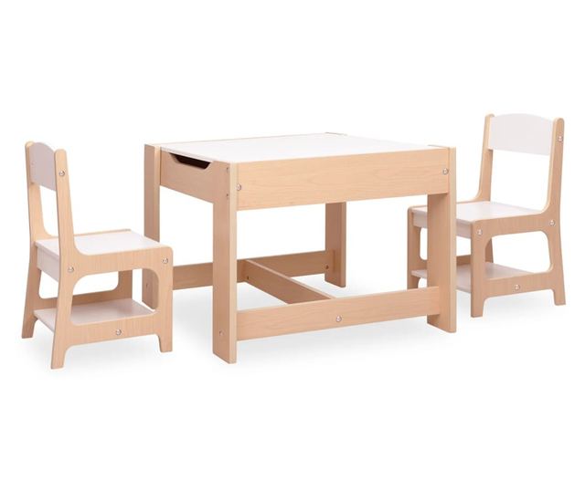 Dječji stolić s 2 stolice MDF