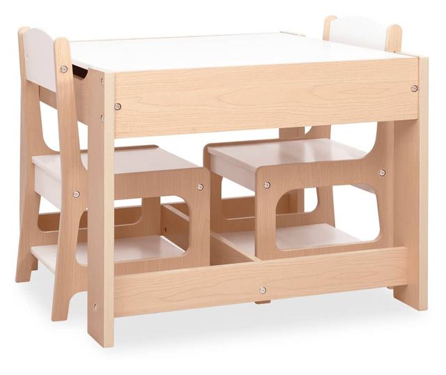 Dječji stolić s 2 stolice MDF