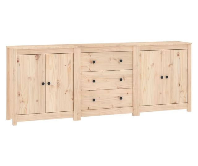 Stojalo, 210x35x80 cm, masivno borovo leso