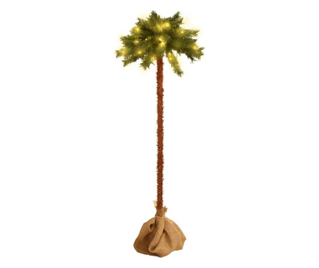Umělá palma s LED diodami 180 cm