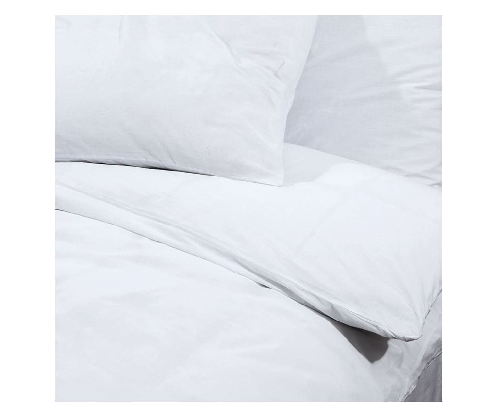 Комплект завивки, бял, 140x200 см, микрофибър - 8