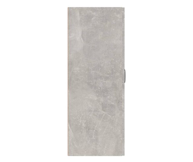 betonszürke szerelt fa függőszekrény 69,5 x 34 x 90 cm