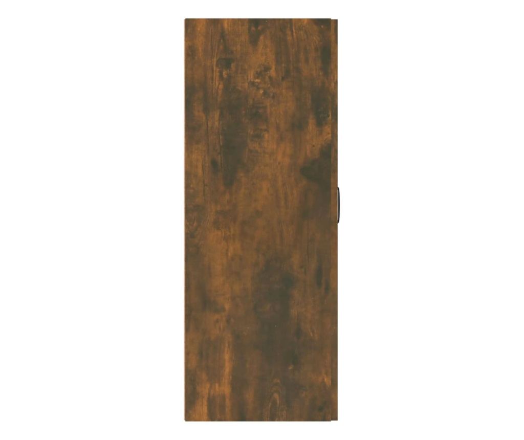 füstös tölgy színű szerelt fa függőszekrény 69,5 x 34 x 90 cm - 13