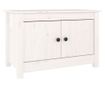 Ormarić za cipele bijeli 70 x 38 x 45,5 cm od masivne borovine
