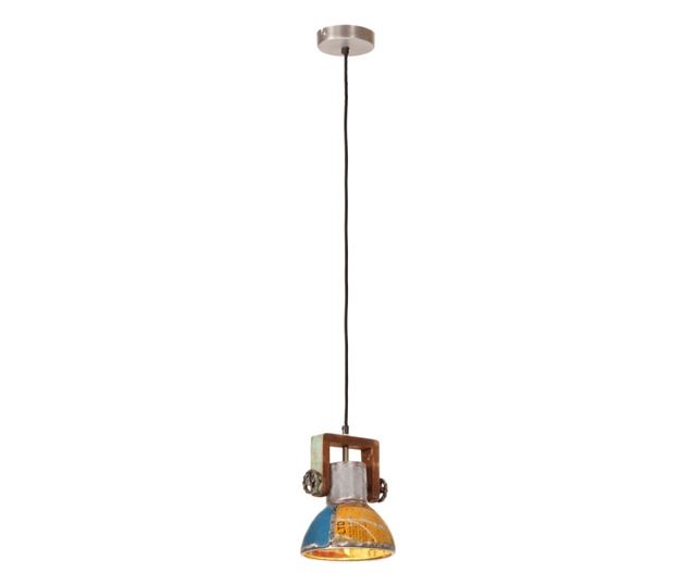 kerek többszínű ipari függőlámpa 25 W 19 cm E27