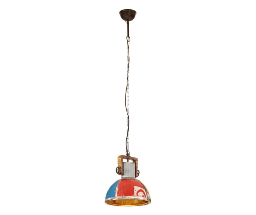 kerek többszínű ipari függőlámpa 25 W 30 cm E27 - 6