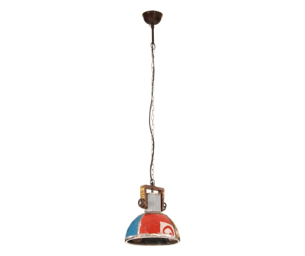 kerek többszínű ipari függőlámpa 25 W 30 cm E27 - 8