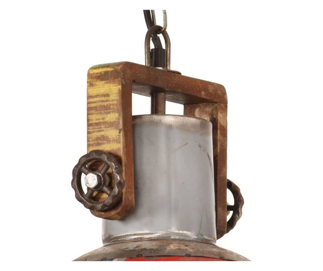 kerek többszínű ipari függőlámpa 25 W 30 cm E27
