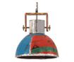 kerek többszínű ipari függőlámpa 25 W 40 cm E27