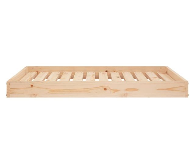 Кучешко легло, 101,5x74x9 см, борова дървесина масив
