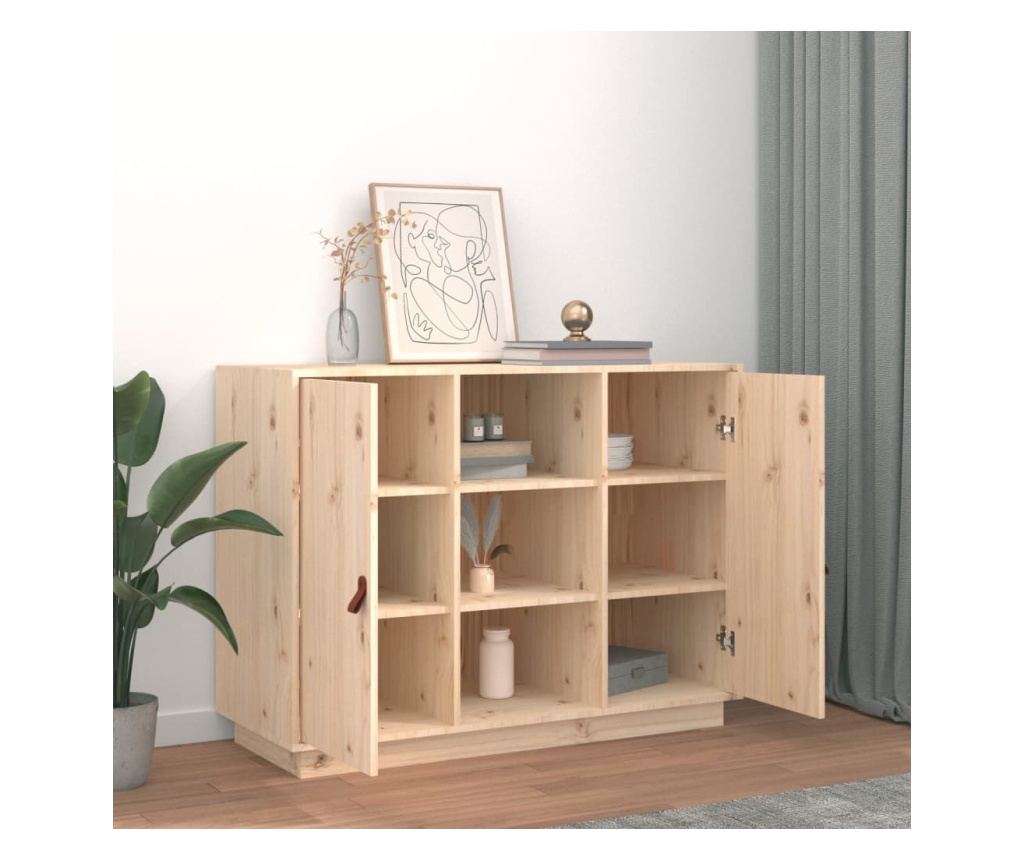 Omarica, 100x40x75 cm, masivni bor - 6