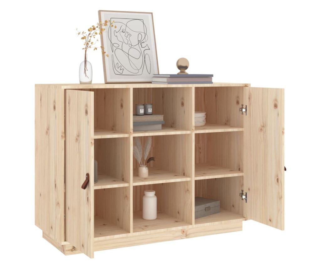 Omarica, 100x40x75 cm, masivni bor - 8