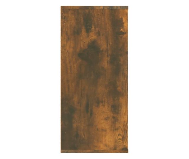 Библиотека/бюфет, опушен дъб, 66x30x98 см, инженерно дърво