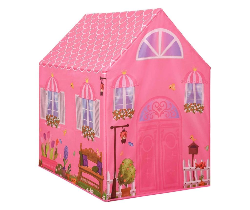 Gyerekjtsz stor 250 labdval, rzsaszn, 69x94x104 cm - 4