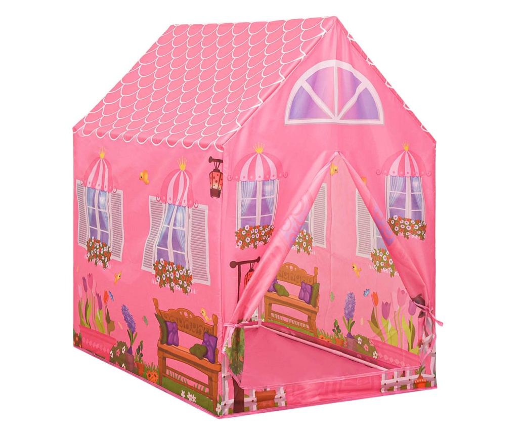 Gyerekjtsz stor 250 labdval, rzsaszn, 69x94x104 cm - 3