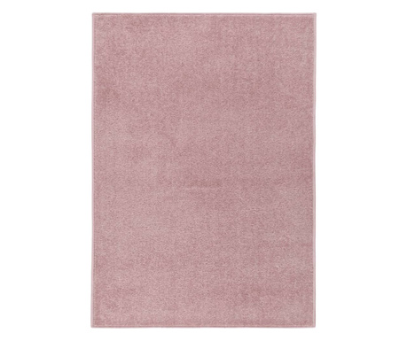 rózsaszín rövid szálú szőnyeg 240 x 340 cm