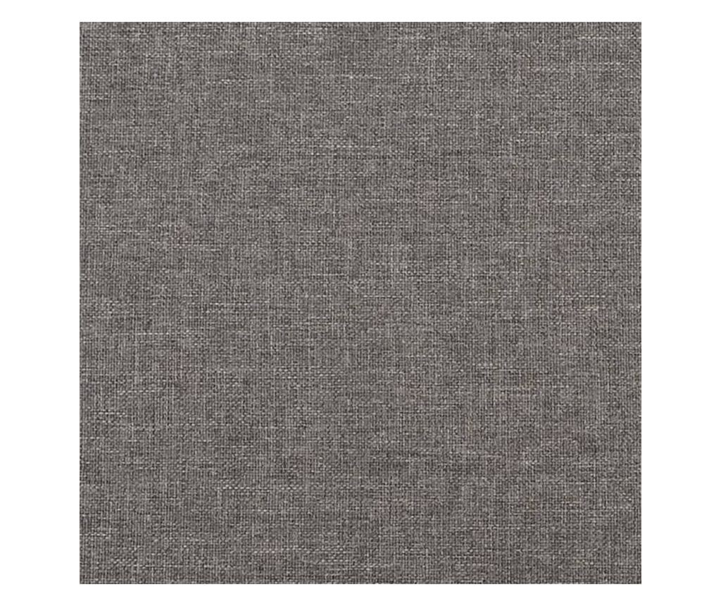 sötétszürke szövet pad 70 x 35 x 41 cm - 9