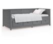 Daybed, Γκρι, 90x200 εκ., Μασίφ Πεύκο thumbnail 2