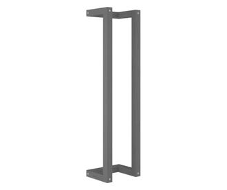 Stalak za ručnike Siva 23 x 18 x 90 cm od masivne borovine