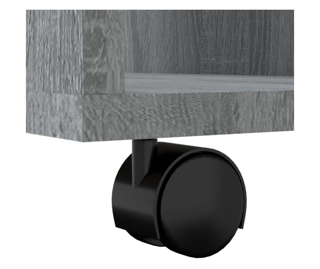 Pokretni ormarić hrast sonoma 60 x 35 x 75 cm konstruirano drvo - 18