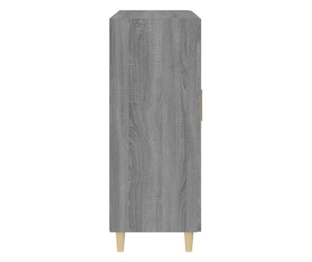 Komoda, siva sonoma, 69,5x34x90 cm, obrađeno drvo