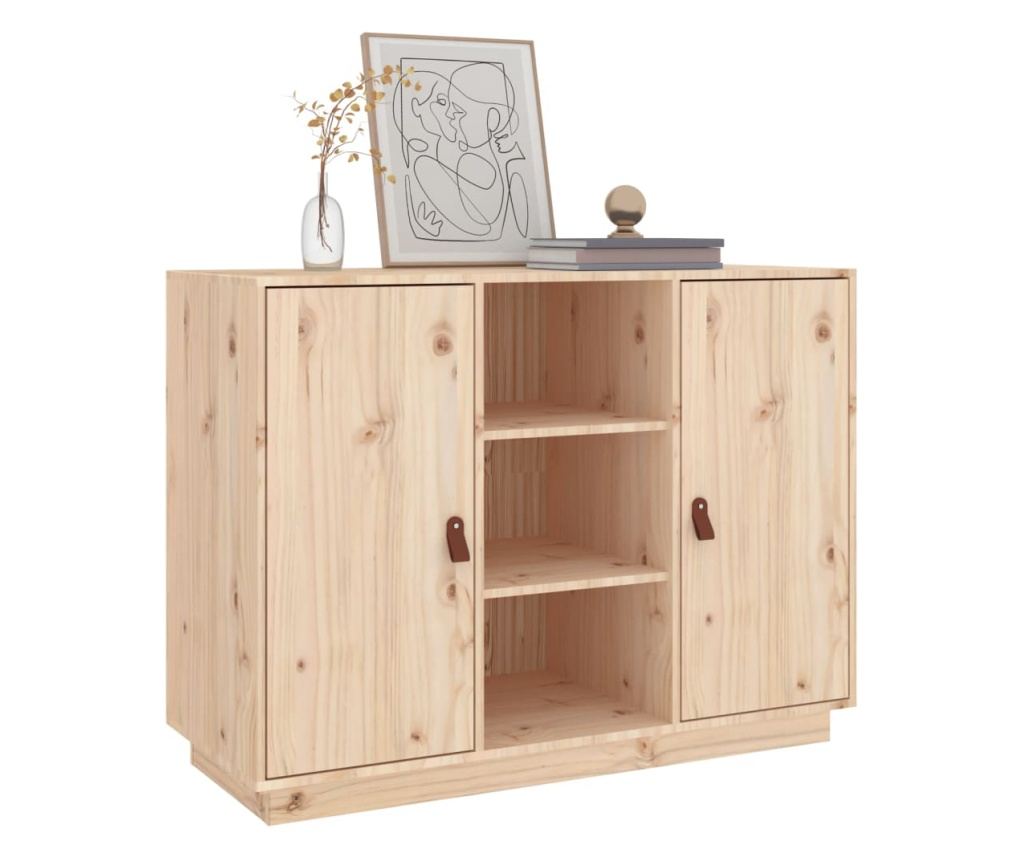 Omarica, 100x40x75 cm, masivni bor - 7