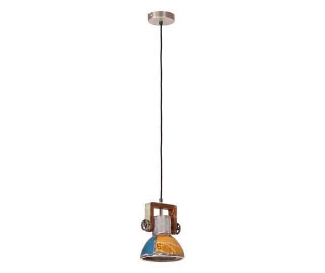 kerek többszínű ipari függőlámpa 25 W 19 cm E27