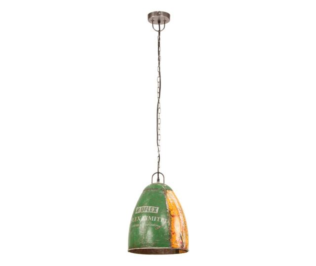 kerek többszínű ipari függőlámpa 25 W 32 cm E27