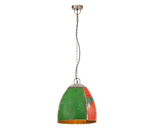 kerek többszínű ipari függőlámpa 25 W 42 cm E27