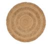 Prepletena preproga, 120 cm, juta, okrogla