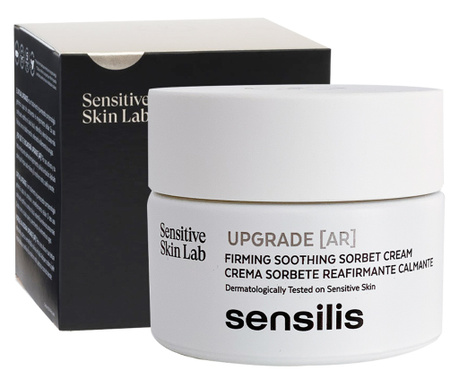 Crema sorbet Sensilis Upgrade [AR], pentru reducerea ridurilor, ameliorarea iritatiilor, redarea fermitatii si elasticitatii pie