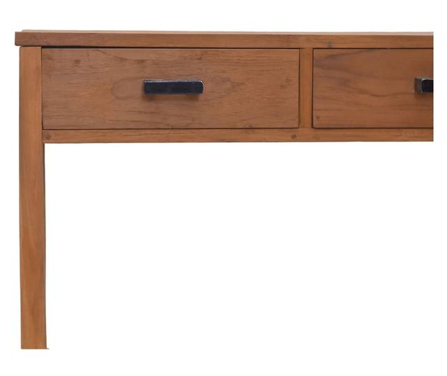 Radni stol, 81x40x75 cm, drvo tikovine