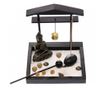 Декоративен комплект Zen Garden със свещник и ароматни пръчици със статуетка на Буда