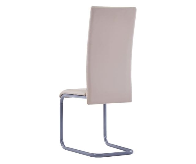 Kuhinjske stolice, 6 kom., cappuccino, eko koža