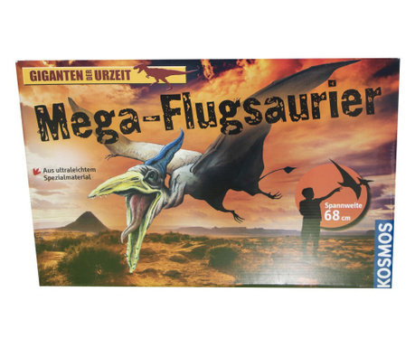 Jucarie macheta, Mega Flugsaurier, plastic, 68 cm, verde