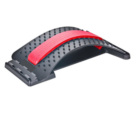 Neo™ ágyéki masszírozó készülék nyomó és nyújtó funkcióval 150 kg-ig, piros színben