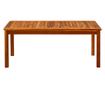 Măsuță de cafea de grădină 110x60x45 cm lemn masiv acacia