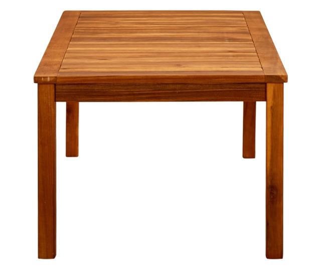 Măsuță de cafea de grădină 110x60x45 cm lemn masiv acacia