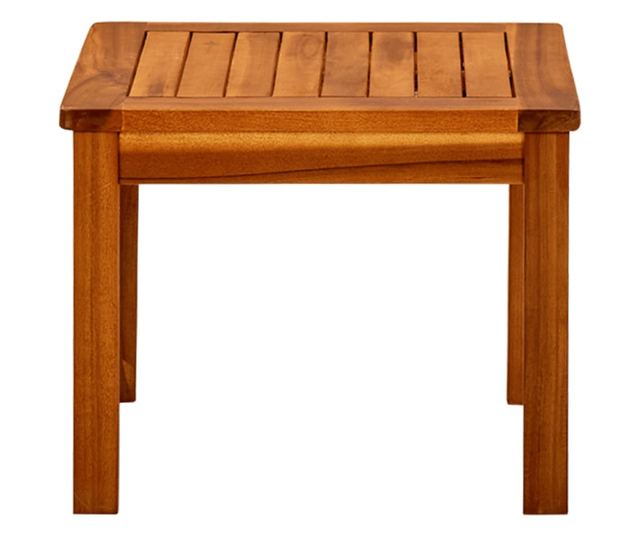 Măsuță de cafea de grădină, 45x45x36 cm, lemn masiv acacia