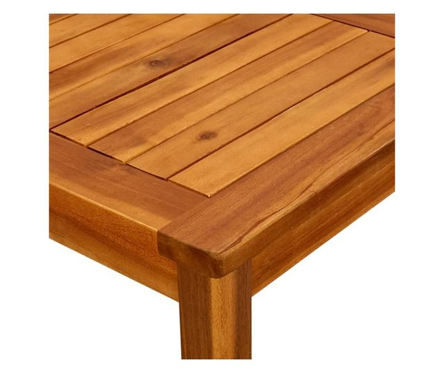 Măsuță de cafea de grădină, 45x45x36 cm, lemn masiv acacia