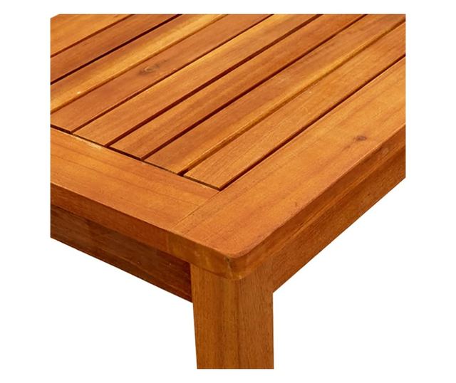 Măsuță de cafea de grădină, 50x35x36 cm, lemn masiv acacia