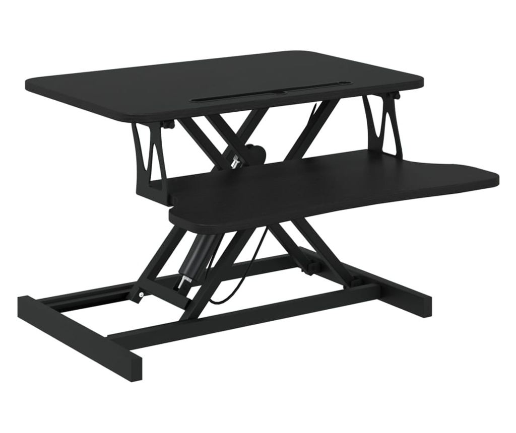 Ρυθμιζόμενος Σταθμός Εργασίας 60x40x(13-41.5)cm από Επεξεργασμένο Ξύλο και Ατσάλι - 2