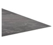 20 db fekete mintás öntapadó PVC padlólap 1,86 m²